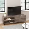 65" June Mid-Century Modern TV Stand For TVs Up To 65" With Adjustable Shelf Walnut - Taylor & Logan