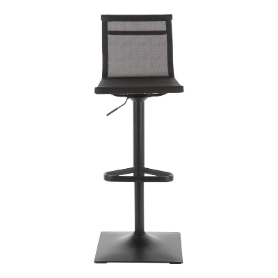 33.5" Mirage Contemporary Barstool - LumiSource - Image 4