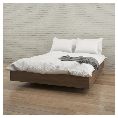 Queen 5pc Alibi Bedroom Set Walnut - Nexera - Image 3