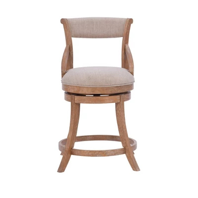 Big And Tall Gerald Counter Height Barstool Brown - Powell Company