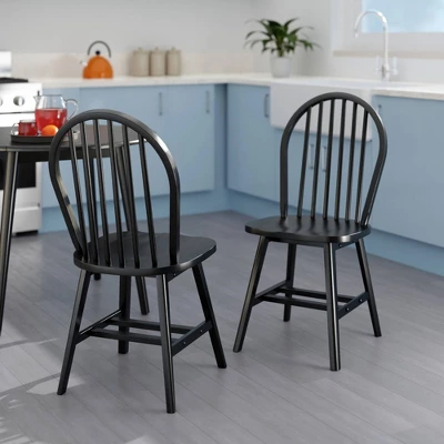 2pc Windsor Chair Set - Winsome - Image 8