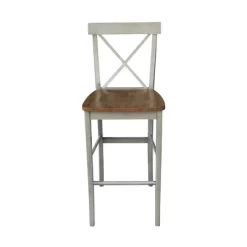 30" X Back Barstool - International Concepts