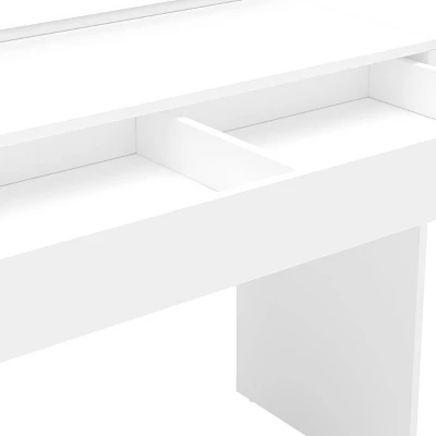 Virginia Vanity With Mirror White - Polifurniture - Image 2