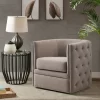 Milton Swivel Chair Gray