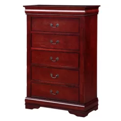 31" Louis Philippe Chest Cherry - Acme Furniture