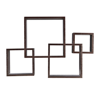 25.5" X 17.75" Intersecting Cube Wall Shelf - Danya B. - Image 9