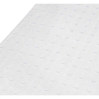 Mind Reader Carpet Protection Mat, Office Pad For Rolling Chairs, Rectangular, Spike Design For Low Pile Surfaces Only, 60 X 46 Inches - Image 3