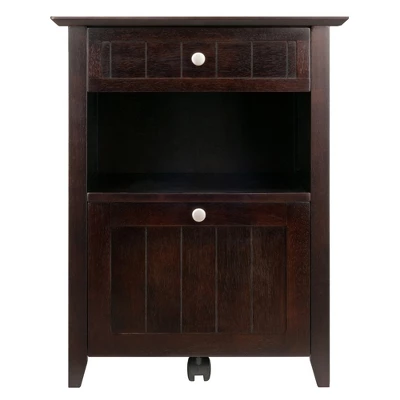 Burke File Cabinet Coffee Finish - Winsome - Image 5