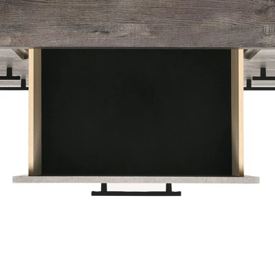 4pc Full Adam Panel Bedroom Set Gray - Picket House Furnishings - Image 8