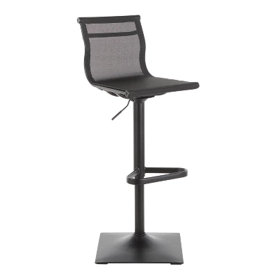 33.5" Mirage Contemporary Barstool - LumiSource - Image 11