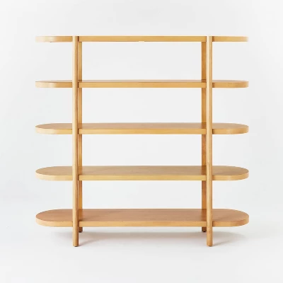 57" Portola Hills 5 Shelf Horizontal Bookcase - Threshold⢠Designed With Studio McGee - Image 2