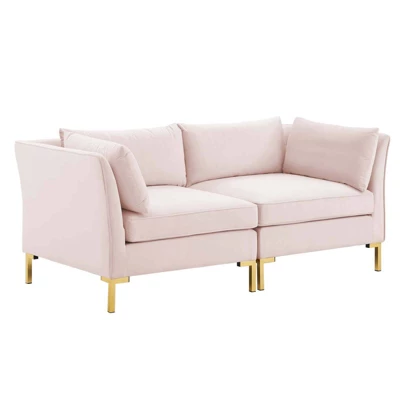 Ardent Performance Velvet Loveseat - Modway - Image 8