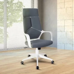 Modern Studio Office Chair Gray/White - Techni Mobili