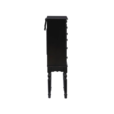 Aria Jewelry Armoire Black - Powell Company - Image 4