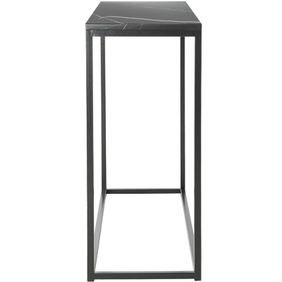 Baize Console Table - Black - Safavieh - Image 3