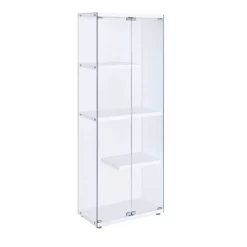 Maxwell Glass Display Cabinet Clear - Picket House Furnishings