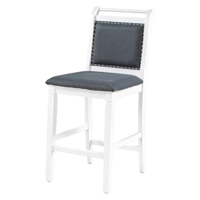 3-Piece Wood Counter Height Drop Leaf Dining Table Set-ModernLuxe - Image 12