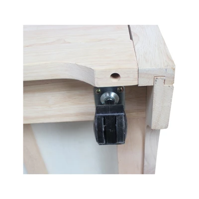 Riley 2 Drawer File Cabinet Unfinished - International Concepts - Image 9