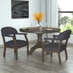 Modern Captain's Chair Slate Gray - Boss Office Products