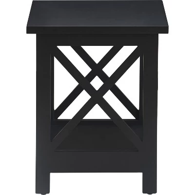 Bismarck Side Table Black - Serta - Image 3