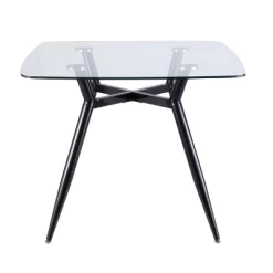 Clara Mid Century Modern Square Dining Table - LumiSource