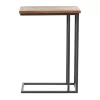 Rustic Metal Accent C-Table Brown - Olivia & May