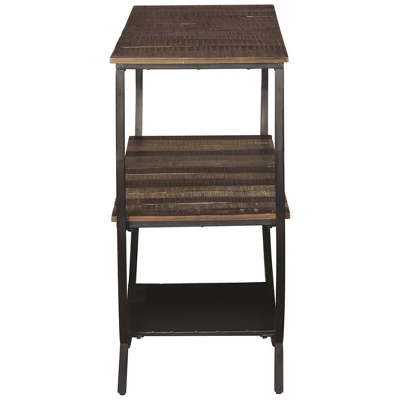 Lamoney Sofa And Console Table Gray/White/Brown - Signature Design By Ashley - Image 3