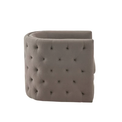 Milton Swivel Chair Gray - Image 3