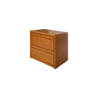 2 Drawer File Brown - Martin Furniture