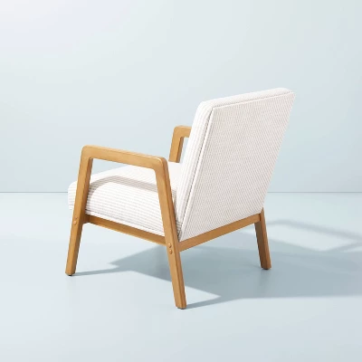 Upholstered Wood Framed Accent Arm Chair - Hearth & Handâ„¢ With Magnolia - Image 4