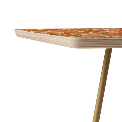 ThirtyOne Illustrations Spring In Retro Side Table - Deny Designs - Image 2