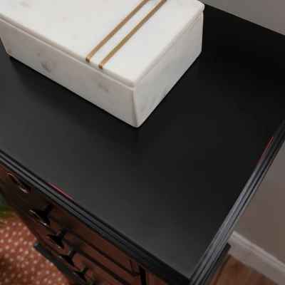 Aria Jewelry Armoire Black - Powell Company - Image 11