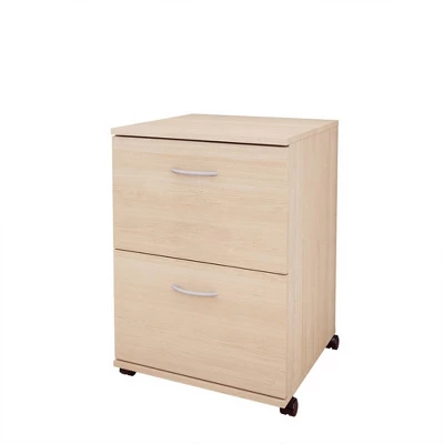 Essentials 2 Drawer Rolling Filing Cabinet - Nexera - Image 3