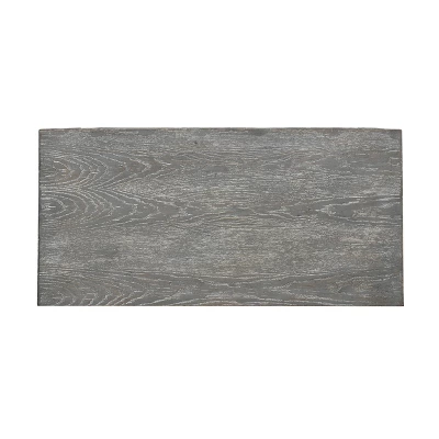 Gray Forest 2 Door Wine Cabinet Gray White Washed - Treasure Trove Accents - Image 7