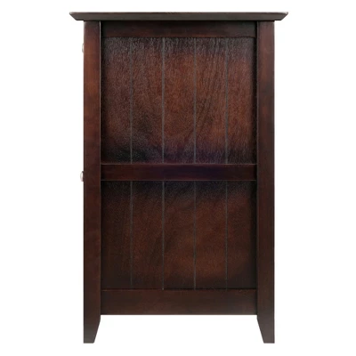 Burke File Cabinet Coffee Finish - Winsome - Image 6