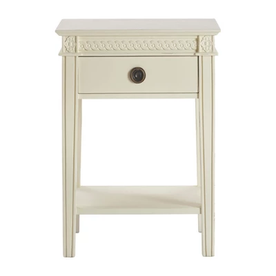 Westport Side Table Antique White - Finch - Image 2
