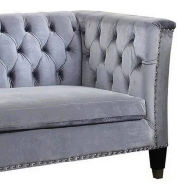 82" Honor Sofa Blue - Acme Furniture - Image 5