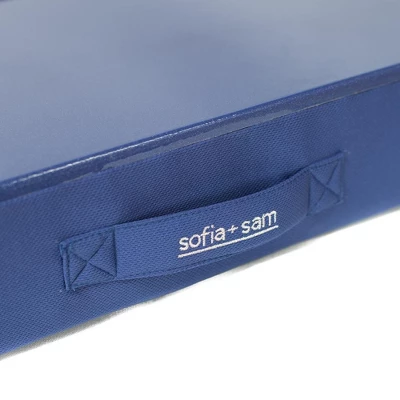 Sofia + Sam All Purpose Lap Desk Bed Table With Memory Foam - Blue - Image 2