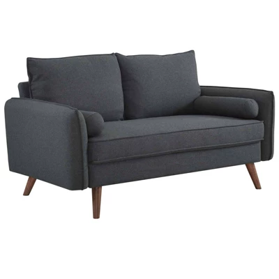 Revive Upholstered Fabric Loveseat - Modway - Image 9