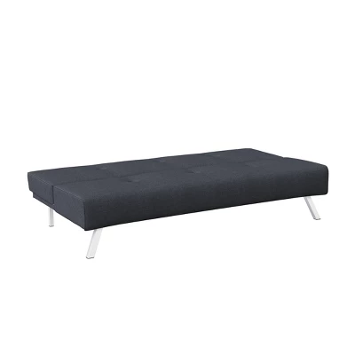 Sorenson Convertible Futon Sofa Bed Charcoal - Serta - Image 10