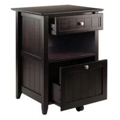 Burke File Cabinet Coffee Finish - Winsome