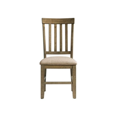 Set Of 2 Stanford Standard Height Side Chair Set Gray - Picket House Furnishings - Image 2