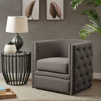 Milton Swivel Chair Gray - Image 14