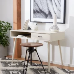 Remy 1 Drawer Writing Desk - Safavieh