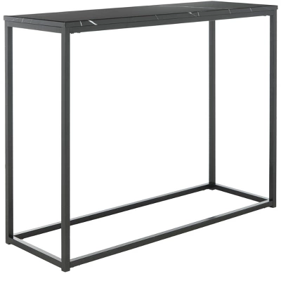 Baize Console Table - Black - Safavieh - Image 4