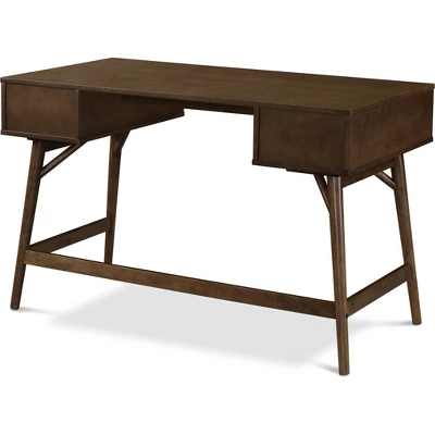 Sutton Writing Desk Brown - Adore Decor - Image 2