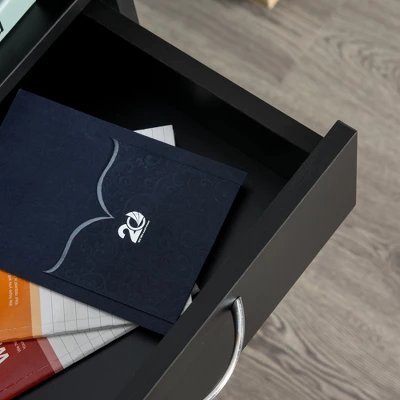 HOMCOM Mobile Storage Cabinet Organizer With Drawer And Cabinet, Printer Stand With Castors - Image 4