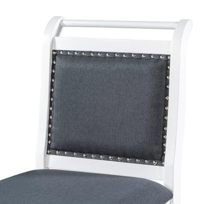 3-Piece Wood Counter Height Drop Leaf Dining Table Set-ModernLuxe - Image 15