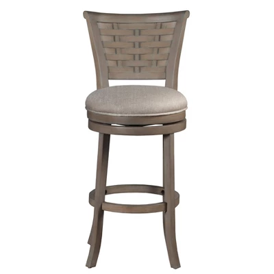 Thredson Swivel Height Barstool Light Antiqued Gray Wash - Hillsdale Furniture - Image 2