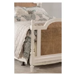 Melanie Wood Bed Set White - Hillsdale Furniture